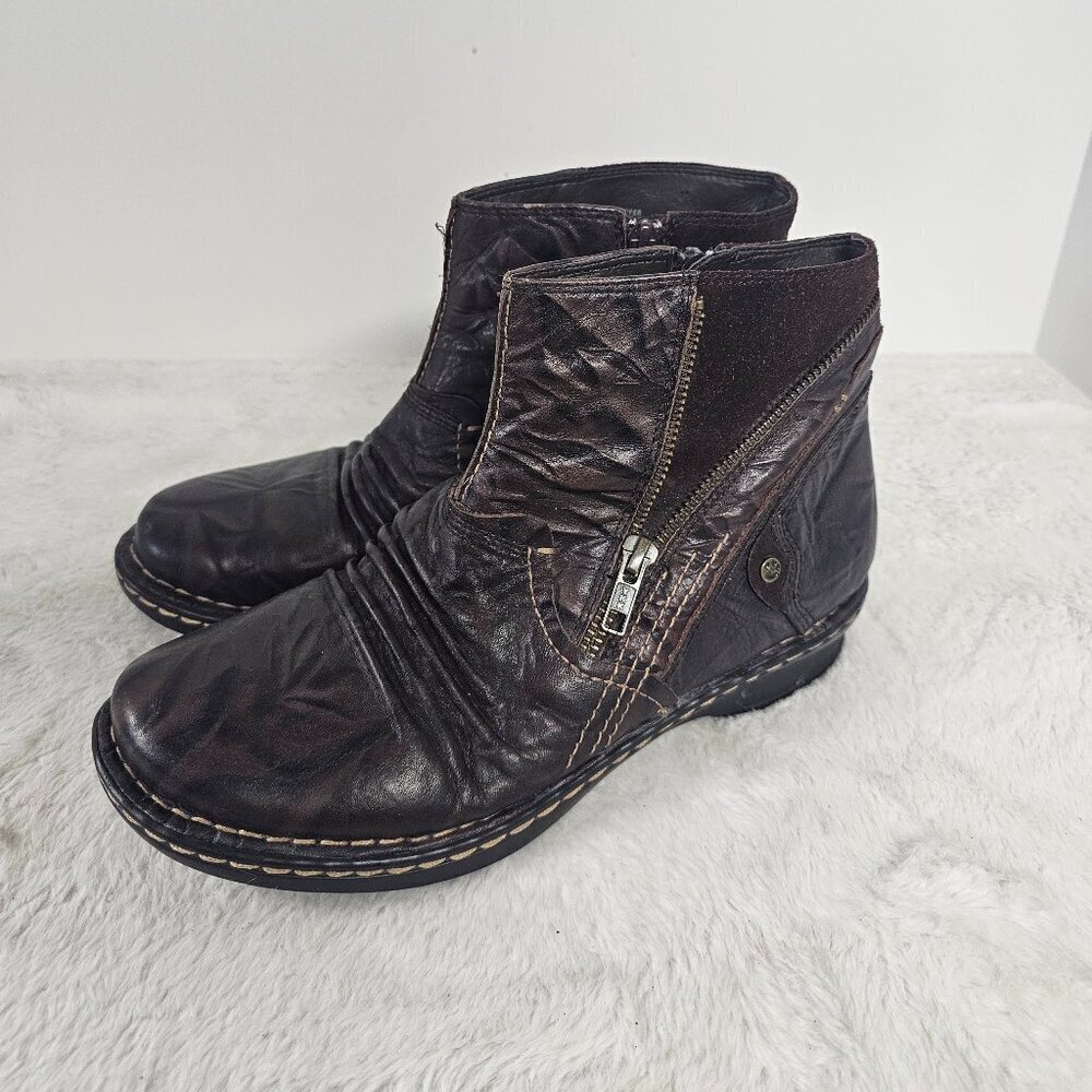 Earth Poplar Bootie Brown Grunge Fairy Indie 9B
